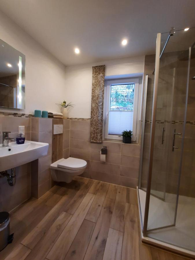 Ferienwohnung Im Bachtal Pommern エクステリア 写真