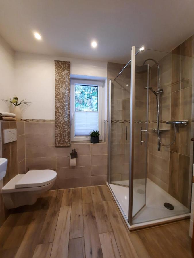 Ferienwohnung Im Bachtal Pommern エクステリア 写真